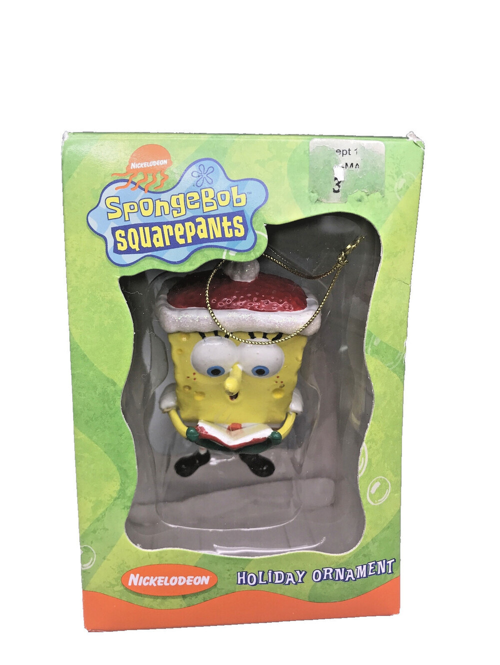 SpongeBob SquarePants Christmas Tree Ornament Caroling Holiday Kurt S Adler 2004